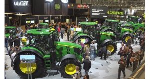 John Deere се изтегля от Agritechnica