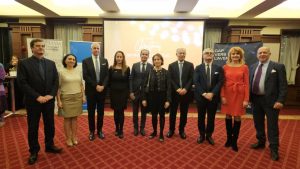 Г-Н АНГЕЛ ИВАНОВ С ПРИВЕТСТВИЕ КЪМ БИЗНЕС ОБЩНОСТТА НА ФРЕНСКО-БЪЛГАРСКАТА, ИТАЛИАНСКАТА И КАНАДСКАТА КАМАРА. – IBA